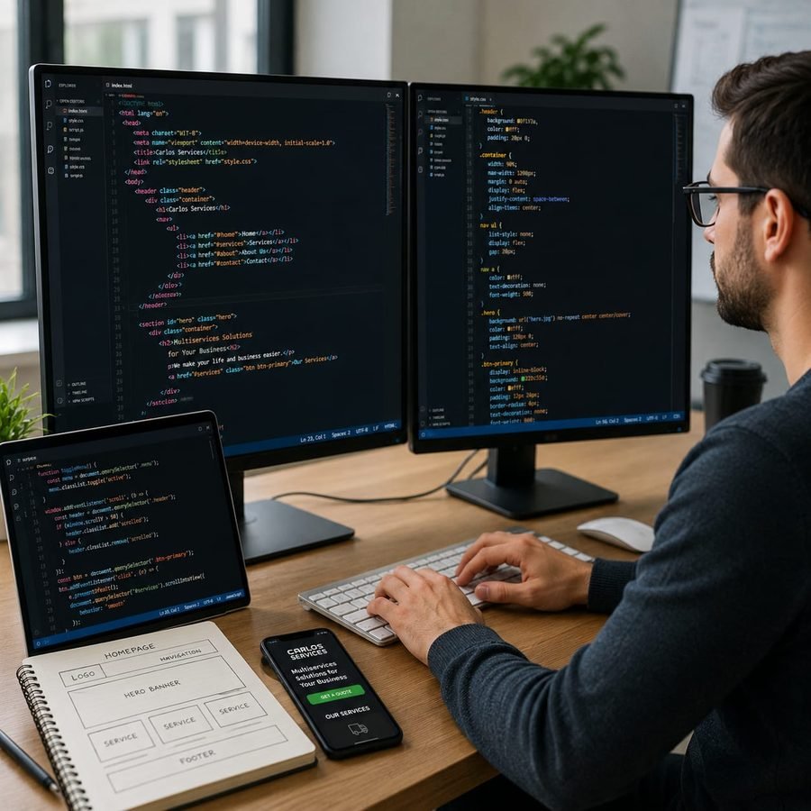 Desarrollo Web y Apps Android Carlos Services